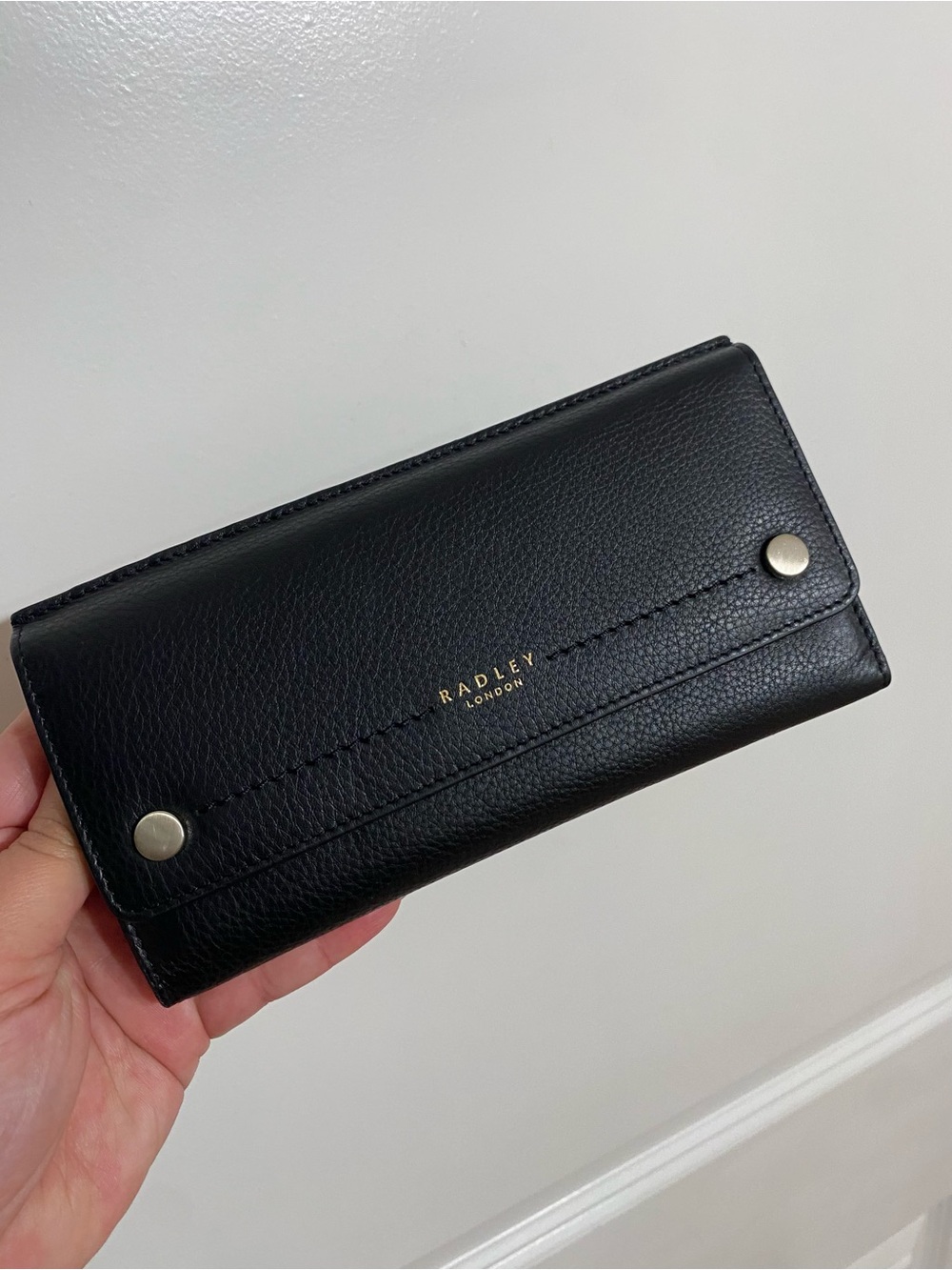NWT! Radley London Kew Place Flap Leather Wallet